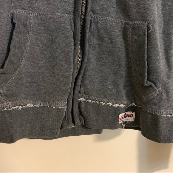 Aeropostale Gray Zip Up Hoodie - Picture 3 of 6